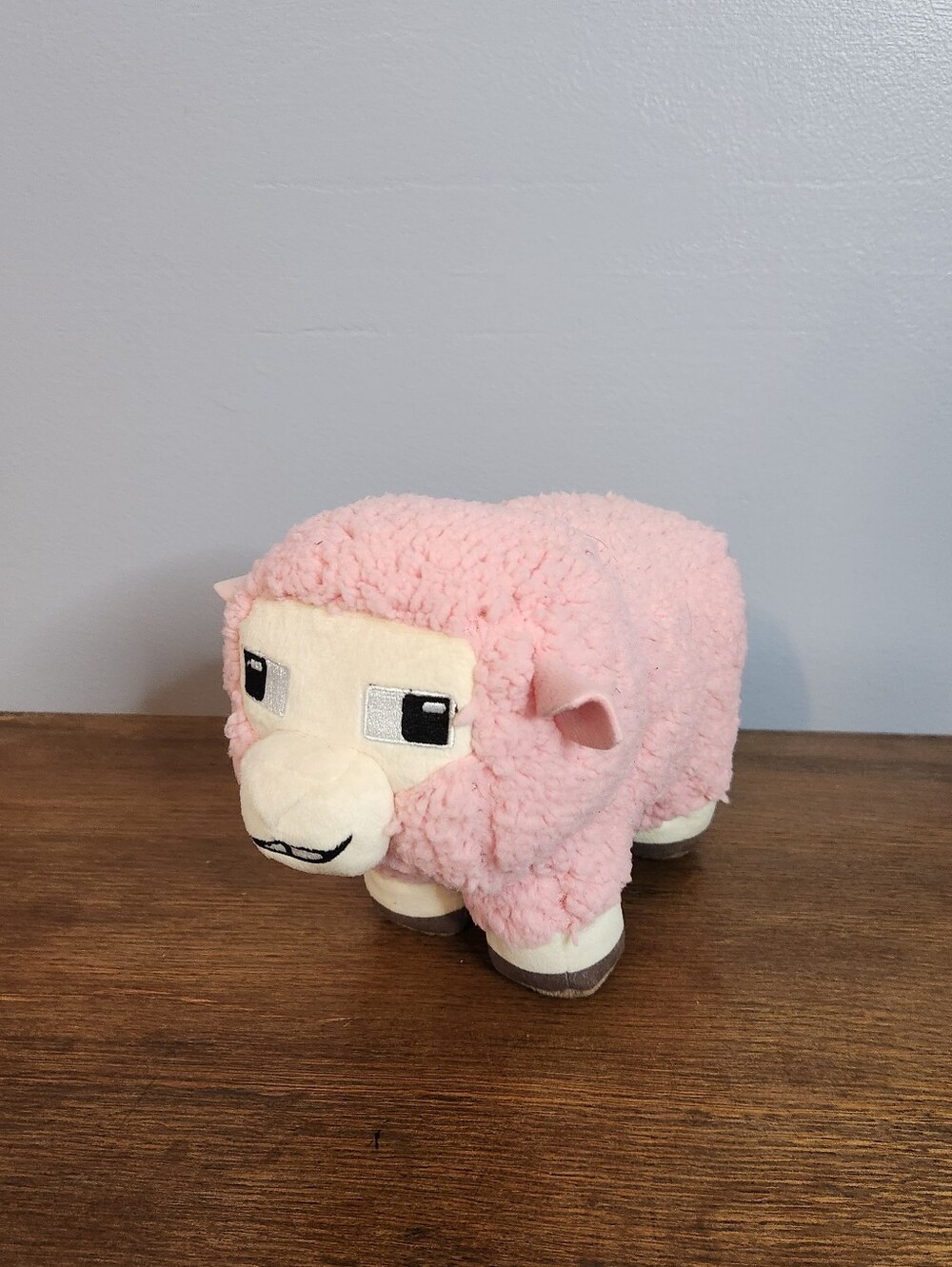 Minecraft Movie Pink Sheep Plush Mattel Stuffed Animal Wool Mob Monster 9" 2025